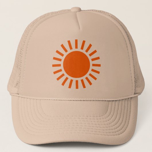 Sun-symbool Trucker Pet (Voorkant)