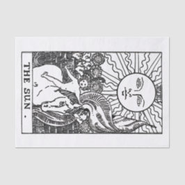 Sun Tarot Card Tissue Paper Tissuepapier