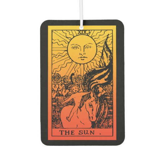 Sun Tarot Gradient Air Freshener Luchtverfrisser (Voorkant)