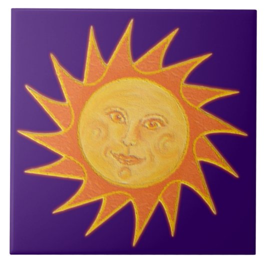 Sun Tegeltje (Voorkant)