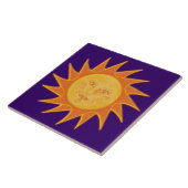 Sun Tegeltje (Zijkant)