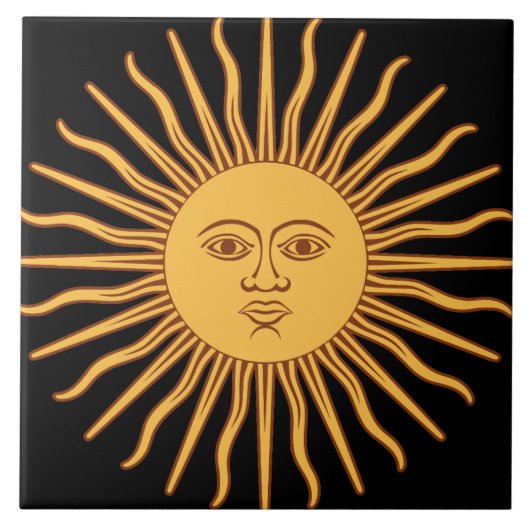 Sun Tegeltje (Voorkant)