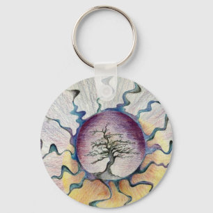 Sun Tree - Sleutelhanger