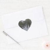Sun Trees Egypt. Hart Sticker (Envelop)