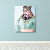 Sun Tzu Canvas Afdruk (Insitu (Houten vloer))