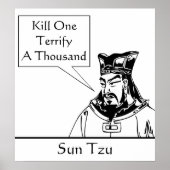 Sun Tzu en Quote Poster (Voorkant)