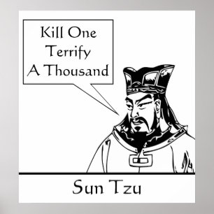 Sun Tzu en Quote Poster