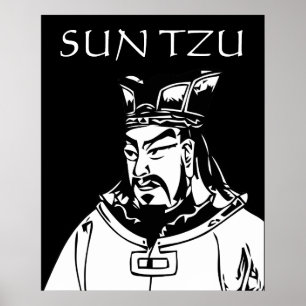 SUN TZU — militair strateeg Poster