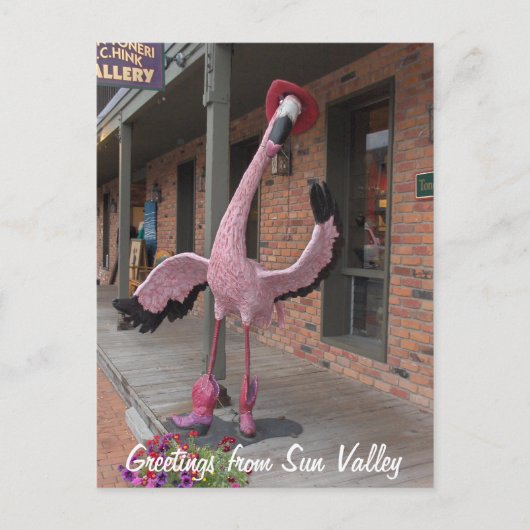 Sun Valley Briefkaart (Voorkant)