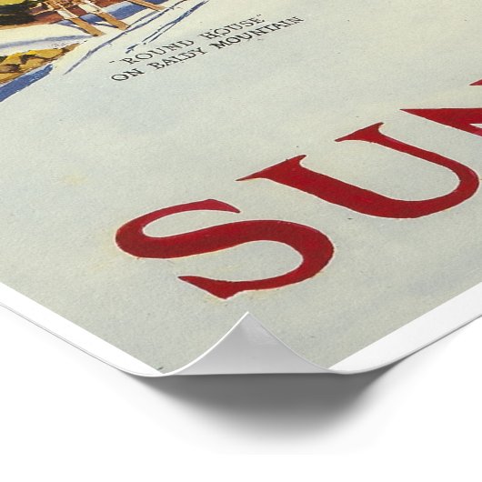 Sun Valley, Idaho, affiche de ski (Coin)