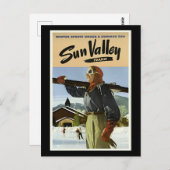 Sun Valley, Idaho reis  Briefkaart (Voorkant / Achterkant)