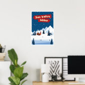 Sun Valley, Idaho, Ski Poster (Thuiskantoor)