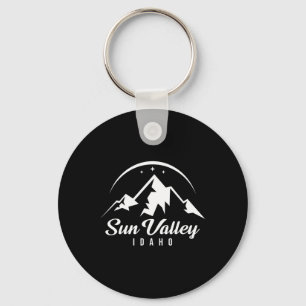 Sun Valley Idaho Skigebied Snowboarden Sleutelhanger