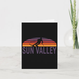 Sun Valley Idaho Verenigde Staten Ski Resort Snowb Kaart