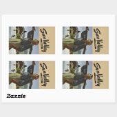 Sun Valley, Idaho Vintage Reizen stickers (Vel)