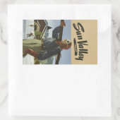 Sun Valley, Idaho Vintage Reizen stickers (Tas)