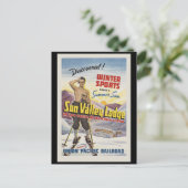 Sun Valley Lodge Idaho Briefkaart (Staand voorkant)