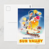 Sun Valley vintage-briefkaart Briefkaart (Voorkant / Achterkant)