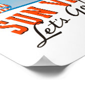 Sun Valley vintage-poster Poster (Hoek)