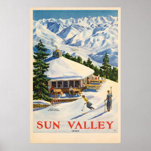 Sun Valley Vintage Reisposter Prints