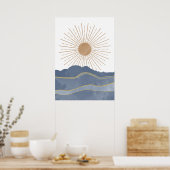 Sun Wall Art Poster (Keuken)