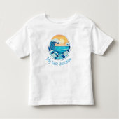 Sun, waves, shell kinder shirts (Voorkant)
