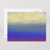 Sun-wolframgolven Briefkaart (Voorkant / Achterkant)