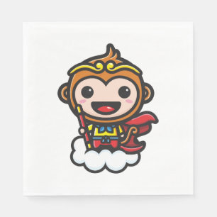 Sun Wu Kong glimlach voor u Servet