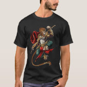 Sun Wukong Chinese Aap Koning T-shirt (Voorkant)