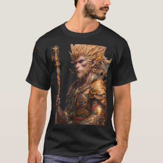 Sun Wukong in het harnas T-shirt