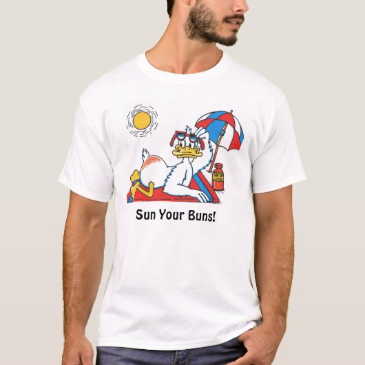 Sun Your Buns T-shirt (Voorkant)