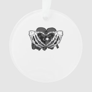 Sunand~1 - Skelet Hart Handen Ornament