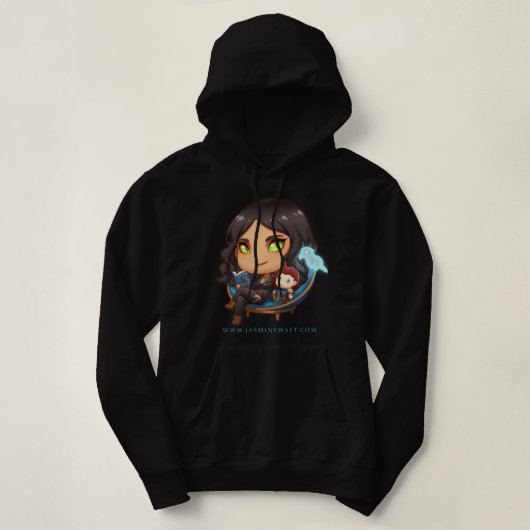 Sunaya Reading Chibi Hoodie (Design voorkant)