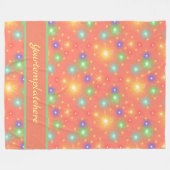 sunbathe vele vrolijke digitale feestdag fleece deken (Voorkant (Horizontaal))