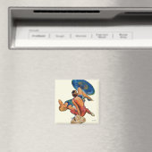 Sunbathers Magneet (Insitu (Vaatwasser))