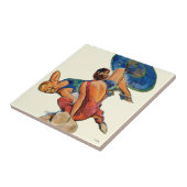 Sunbathers Tegeltje (Zijkant)