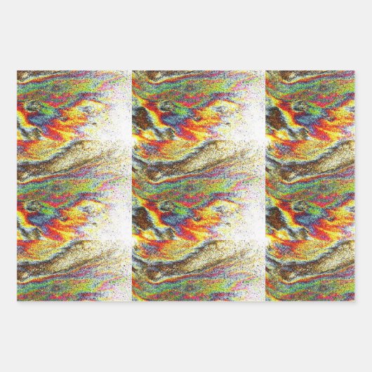 Sunbeam Flare Design  Inpakpapier Vel (Voorkant)