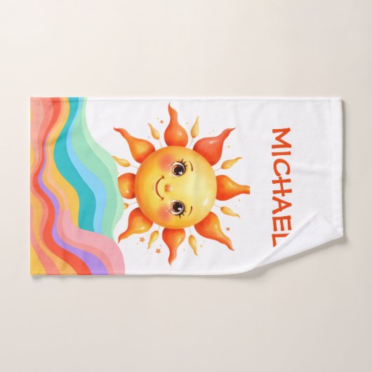 Sunbeam Rainbow Waves Baby (Serviette à main)