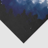 Sunbeams Through Storm Clouds Tissuepapier (Detail)