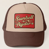 Sunbelt Ryders Retro Logo Trucker Hat Trucker Pet (Voorkant)