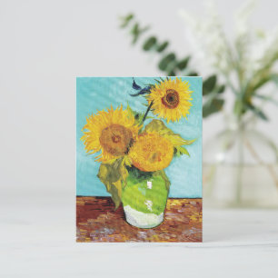 Sunbloemen Vincent van Gogh Briefkaart