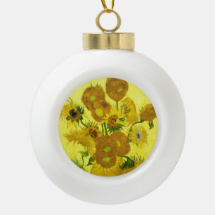 Sunbloemen Vincent van Gogh Keramische Bal Ornament