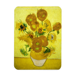 Sunbloemen Vincent van Gogh Magneet