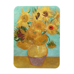 Sunbloemen Vincent van Gogh Magneet