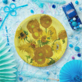 Sunbloemen Vincent van Gogh Papieren Bordje (Feest)