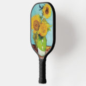 Sunbloemen Vincent van Gogh Pickleball Paddle (Links)