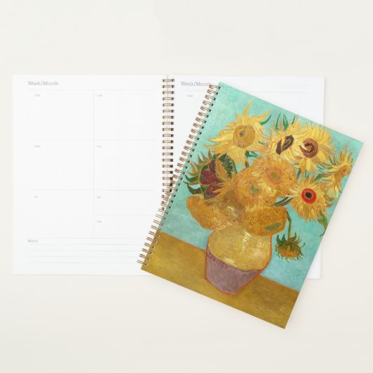 Sunbloemen Vincent van Gogh Planner (Display)