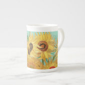 Sunbloemen Vincent van Gogh Porselein Kop (Voorkant rechts)