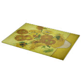 Sunbloemen Vincent van Gogh Snijplank (Hoek)