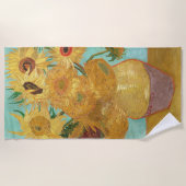 Sunbloemen Vincent van Gogh Strandlaken (Voorkant)